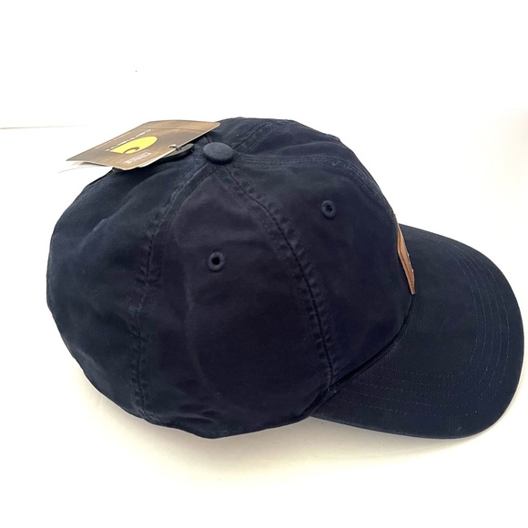 🆕 NEW Carhartt Navy Blue Baseball Hat - Picture 7 of 11